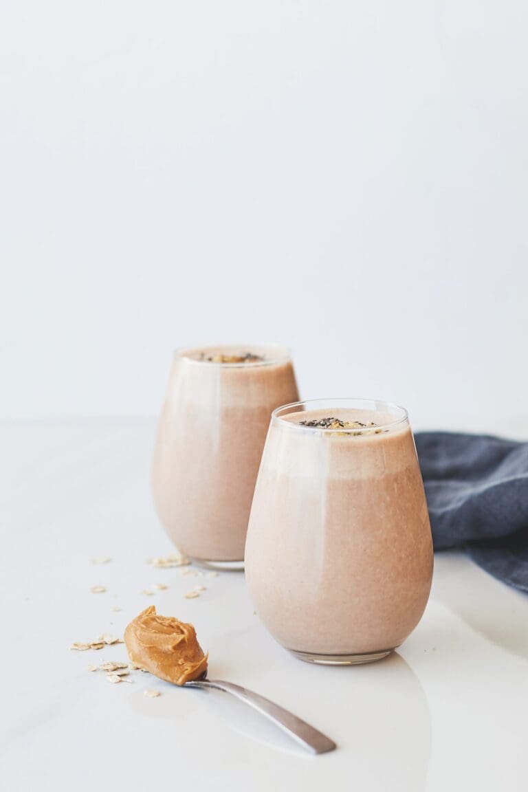 Nutty Goodness: Healthy Protein Peanut Butter Smoothie