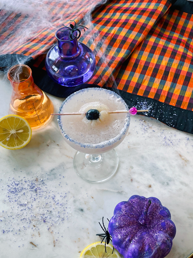 Saltsy Hour: Halloween Lavender Pisco Sour